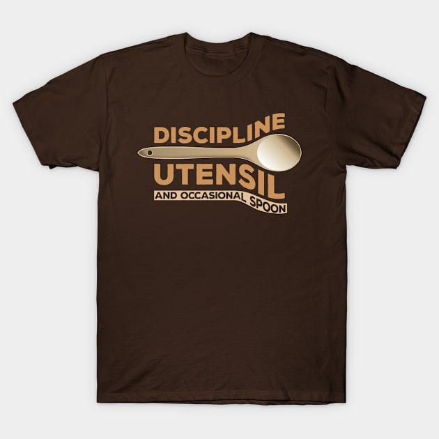 Wooden Spoon Discipline Utensil T-Shirt by Worldengine